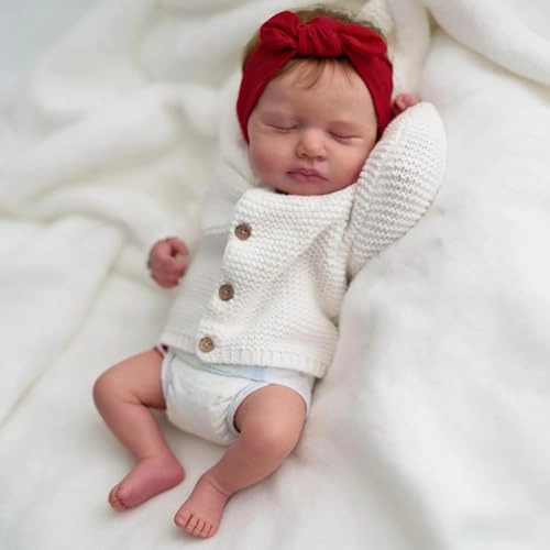 Loulou Reborn Baby Doll - 20 inch Full Body Vinyl Girl Ages 3+