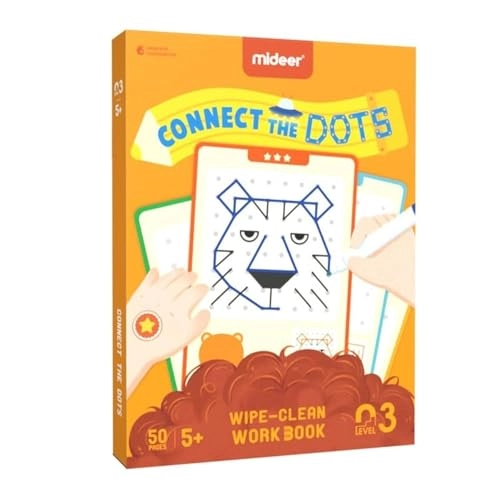 Connect the Dots Wipe Clean Workbook - 5+