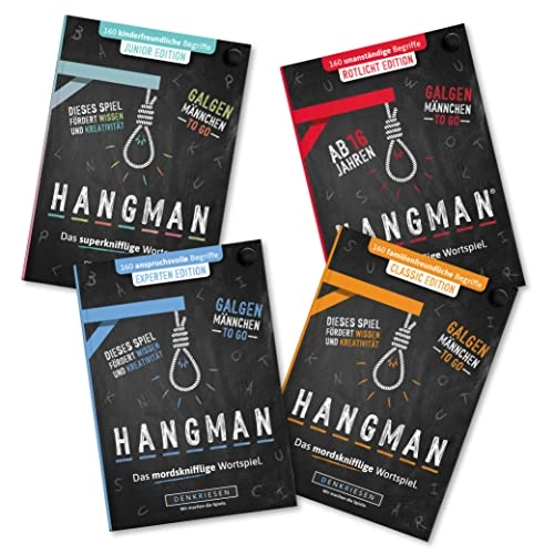 Hangman: Classic, Junior, Experts & Red Light Edition