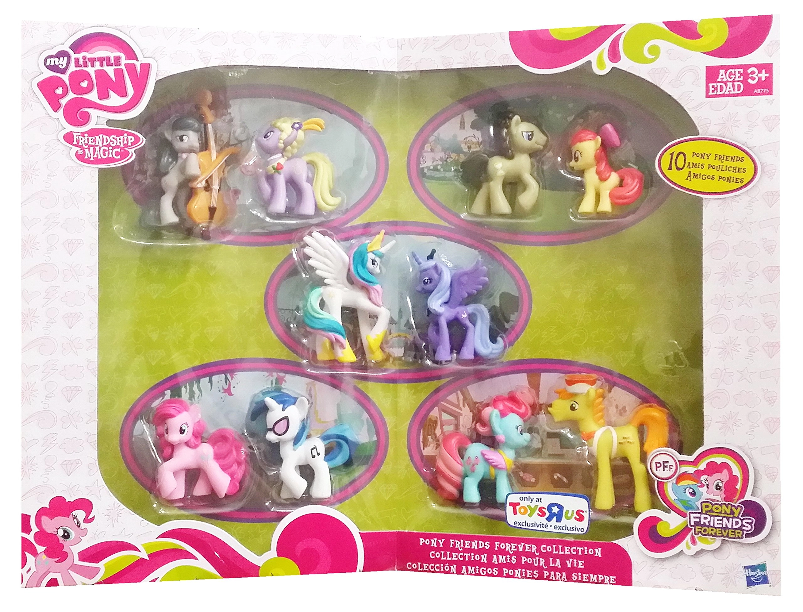 My Little Pony Friendship is Magic Exclusive Mini Figure - 10 pieces (SG_B00M5TTEQA_US)