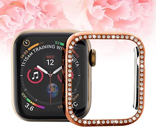 Full Body Case for Series 4 - Scratch Resistant Rose Gold Polycarbonate 2-Pack