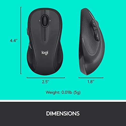 M510 Ambidextrous Mouse - Wireless