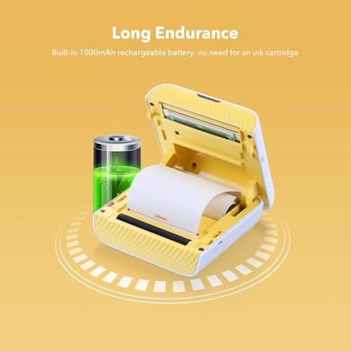 Mini Photo Printer L8 - 203DPI Thermal