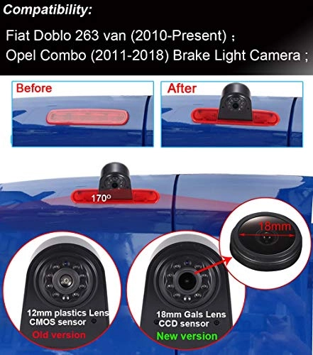 Reversing Camera - Night vision 1280 x 720