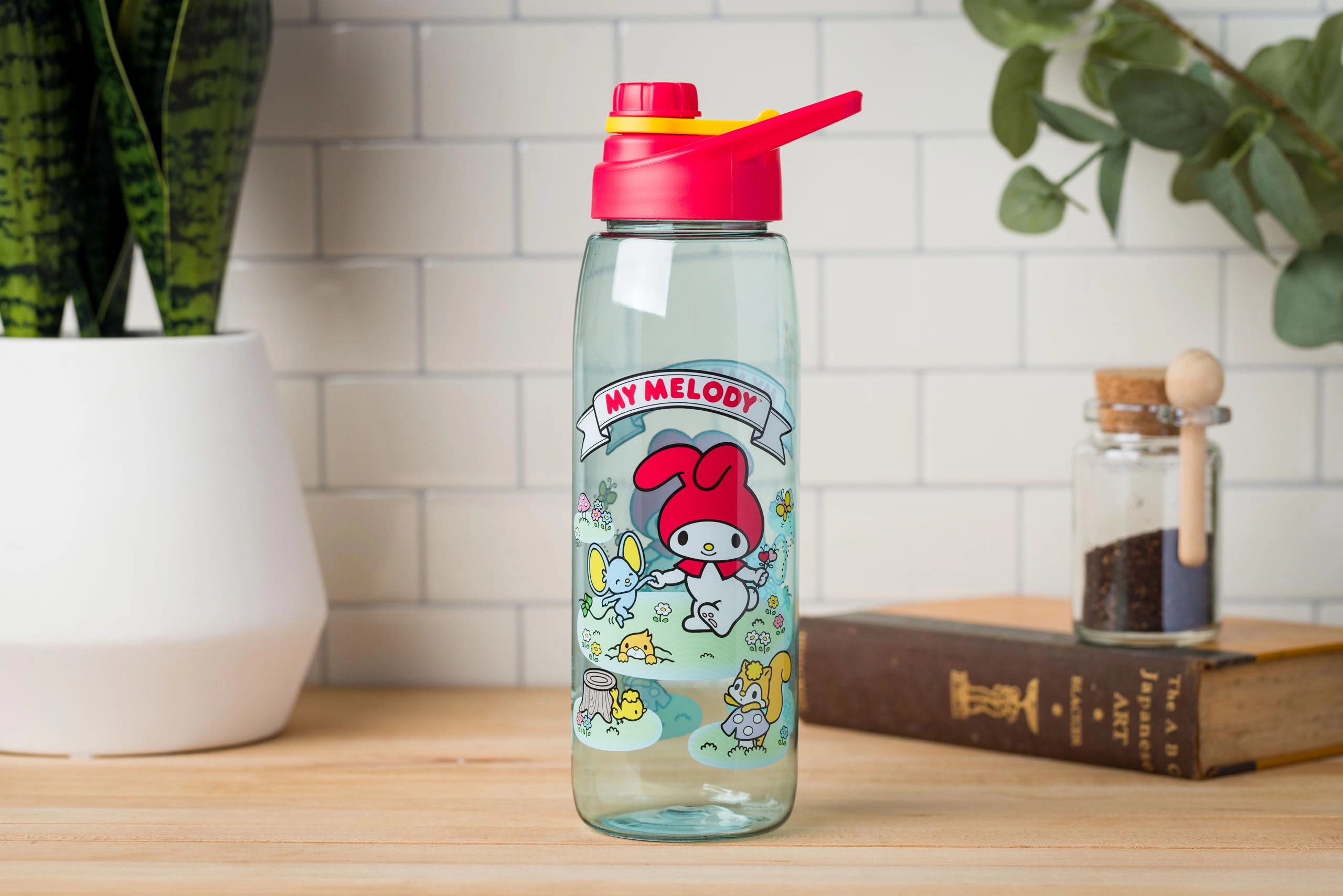 My Melody Water Bottle - Screw-On Lid