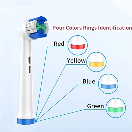 Toothbrush Replacement Heads - 4 piece(s) White