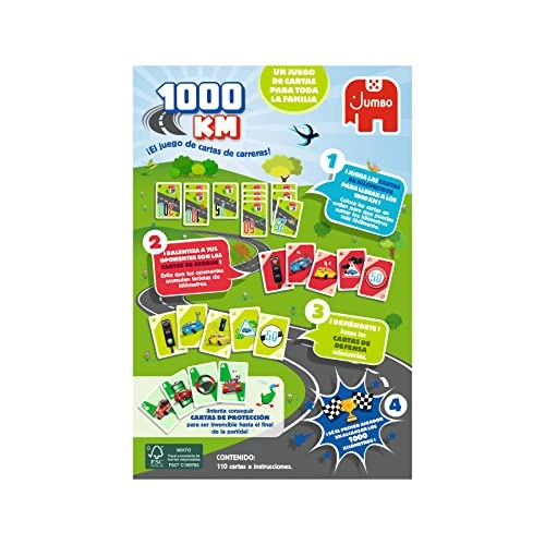 1000 km - Card Game (Spanish)