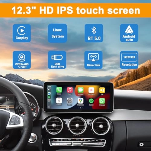 Linux Car Multimedia Screen - 12.3"