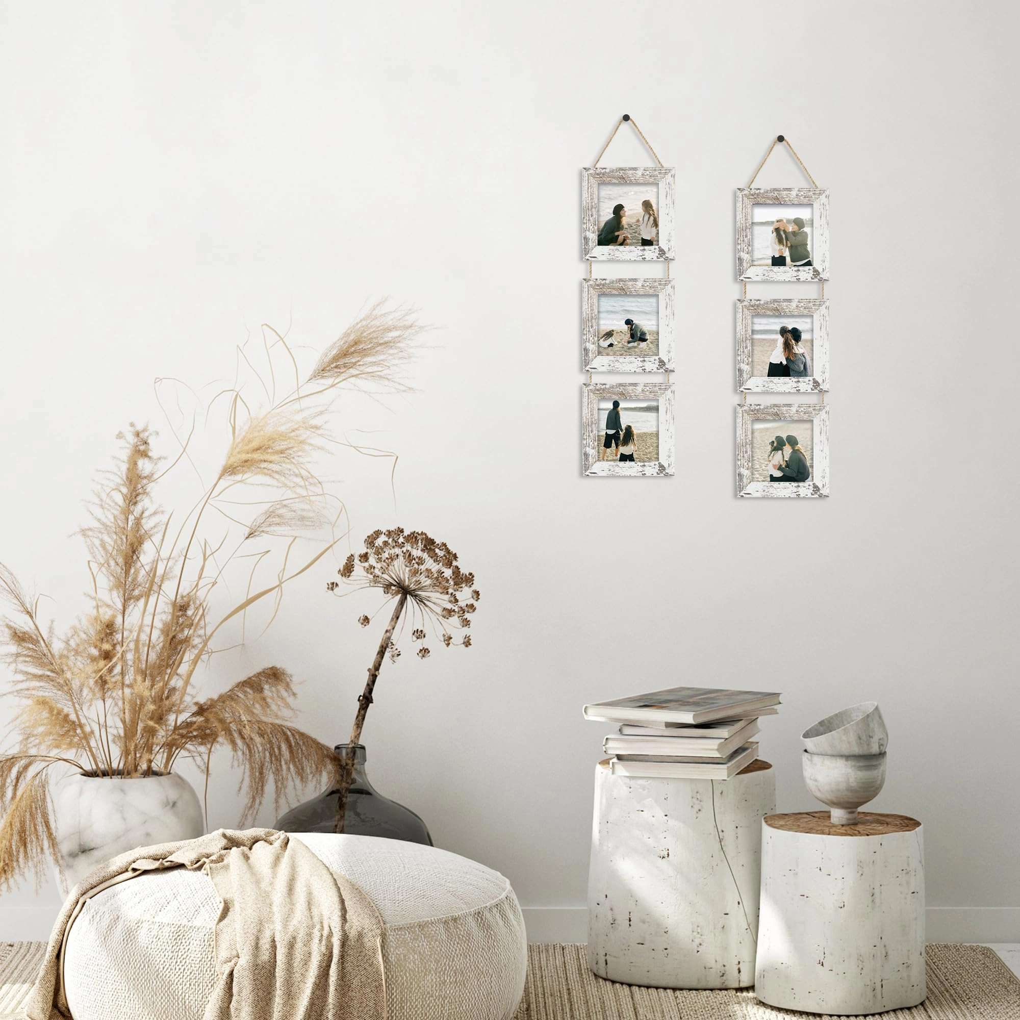 Collage Picture Frames - 4x4 in 3 Opening