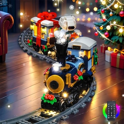 Light kit Compatible with 10361 Holiday Express Train - LED RC Version