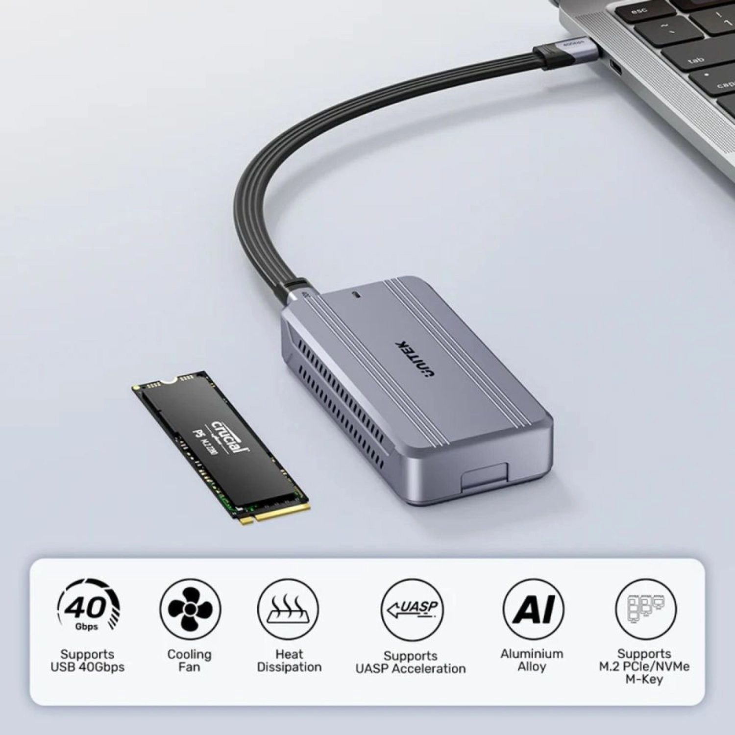 SolidForce Reefer Pro - USB4 M-Key and B+M-Key 22x42 22x60 22x80mm