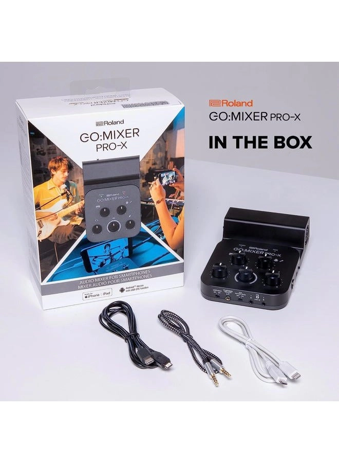 GO:MIXER PRO X - mix up to seven audio input sources