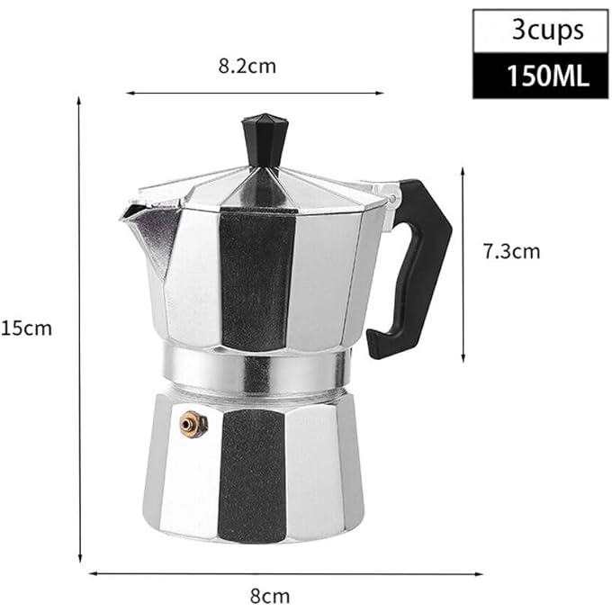 Moka Pot - 3 Cup 150Ml