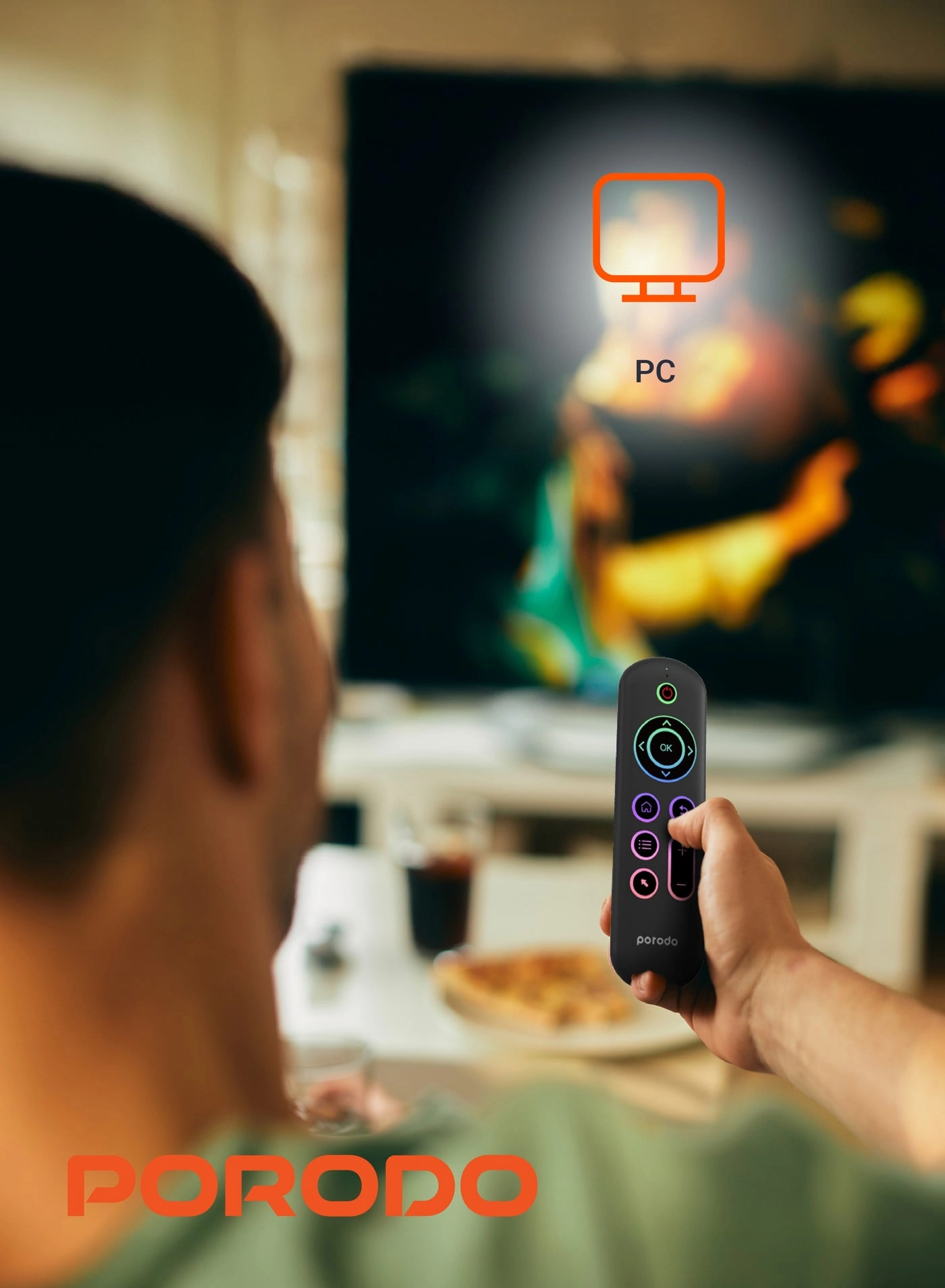 Air Mouse Remote and Mini Keyboard - Bluetooth/Wireless