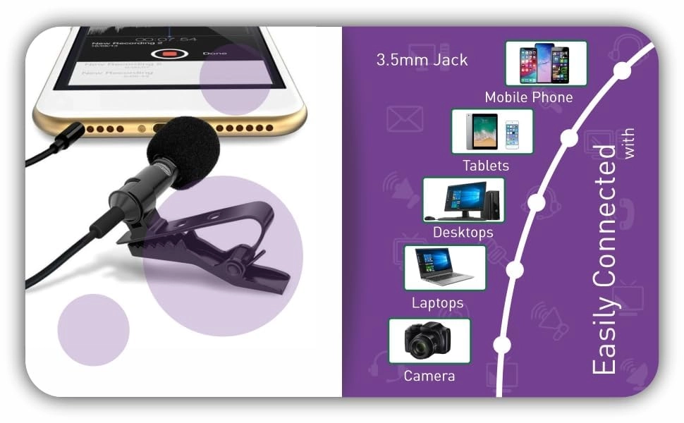 COLLER MIC_P42 3.5mm-Mini-Jack Microphone