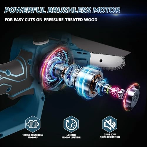 Mini Electric Chain Saw - 800W 10 Watts