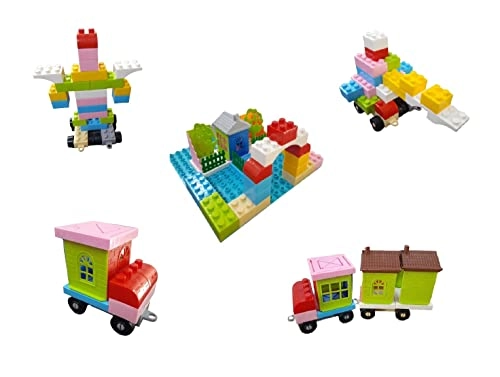 House Building Blocks - 65 pcs