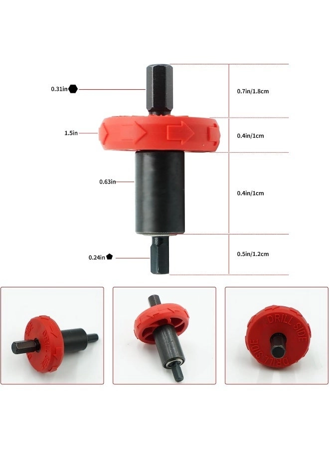 Jump Start Electric Engine Drill Bit Adapter - Compatible with hexagonal starter socket Alloy steel