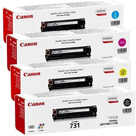 Canon 731 - Laser Ink Toner 4 Color Set