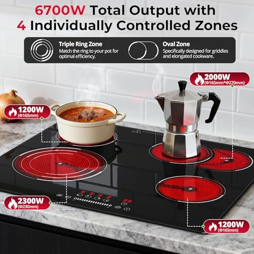 YY-CHE67C24E Ceramic hob