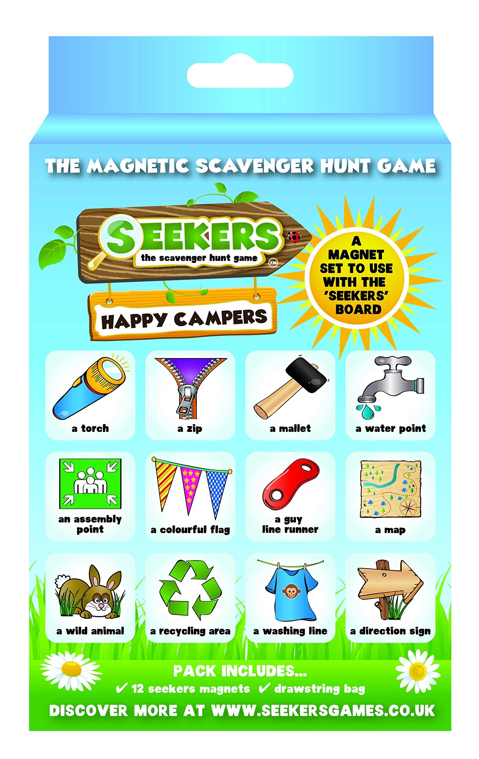 SEEKERS Happy Campers - Kid 12 pieces