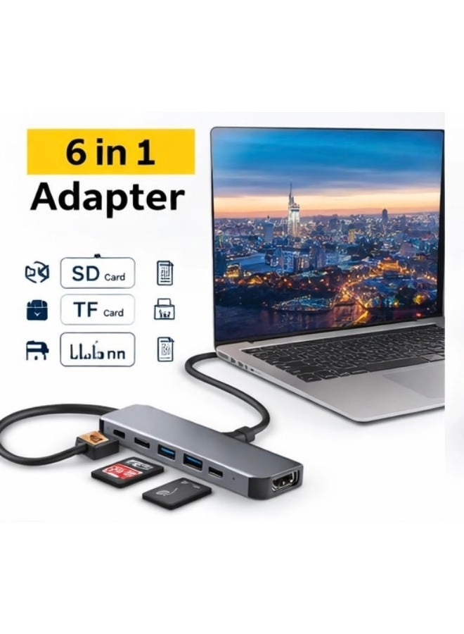 USB-C to HDTV Adapter Hub - USB 3.0 4K@30Hz