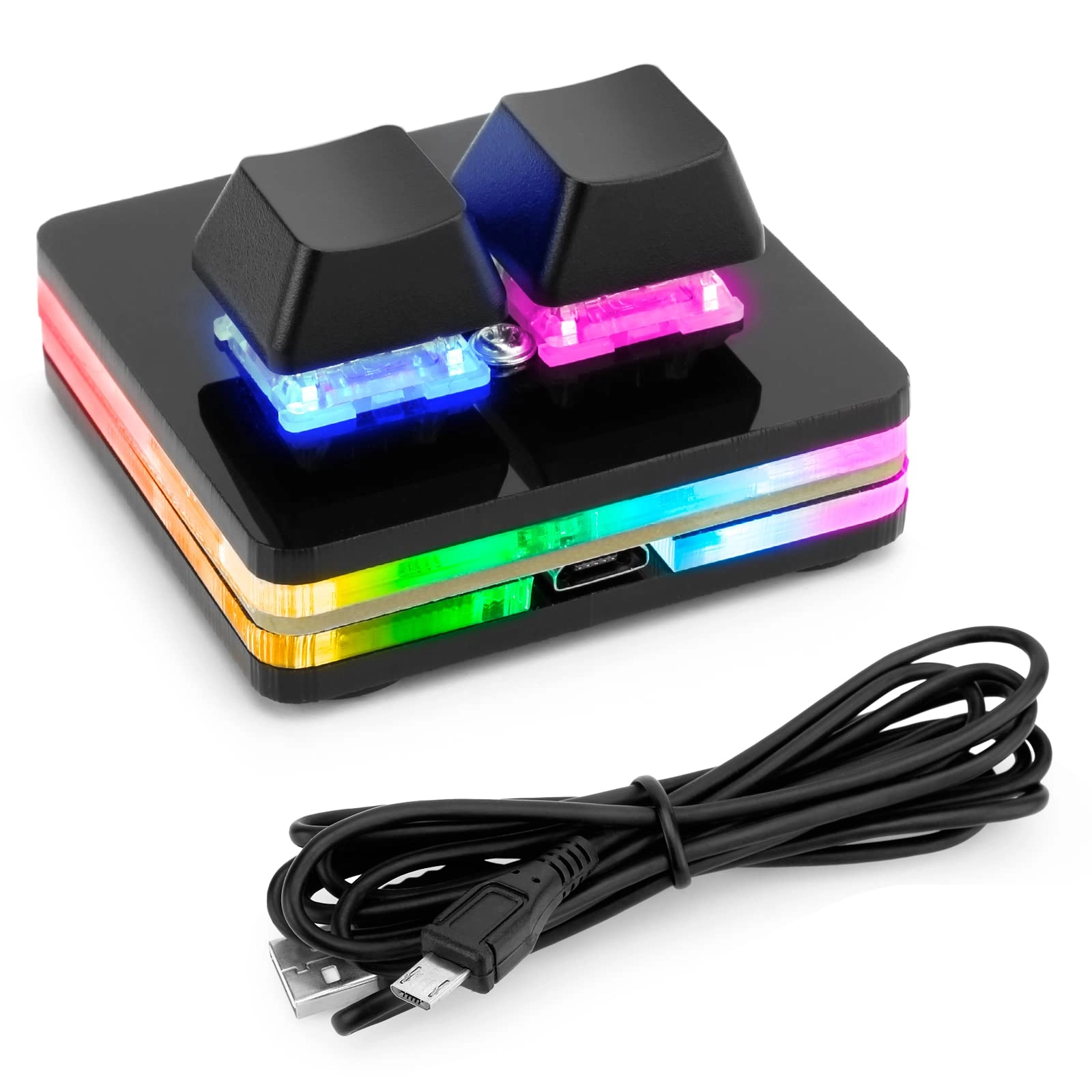 Ecarke 2-Key Keyboard - US Wired/Wireless