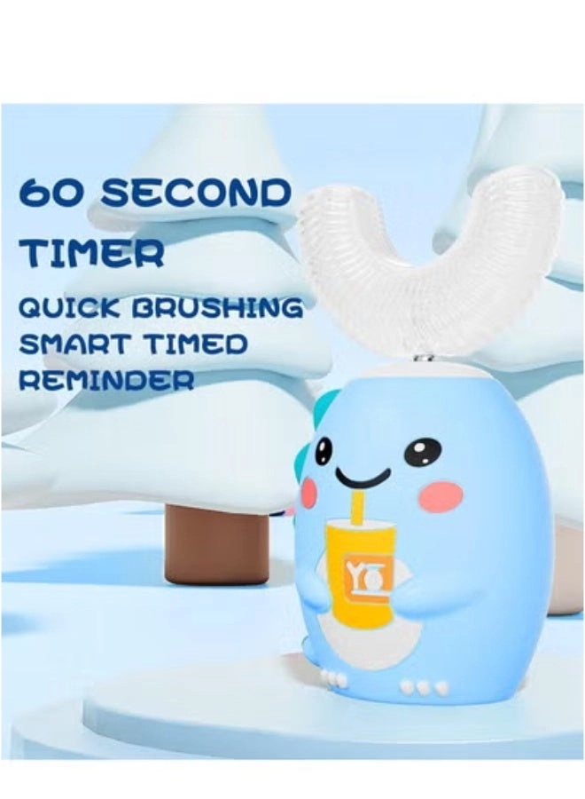 electric toothbrush - Kids U Shaped 4 Brush Heads