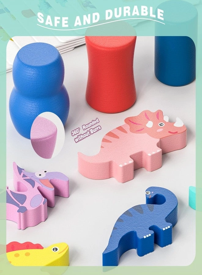 Montessori Dinosaur Toys - 2-4