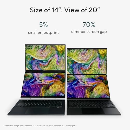 Zenbook Duo UX8407AA - 14'' Core Ultra 7 32GB 1TB SSD
