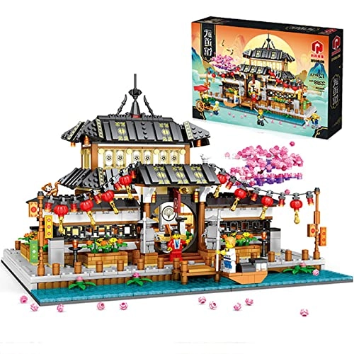 Japanese Martial Arts Hall Building Set - 2288 pcs