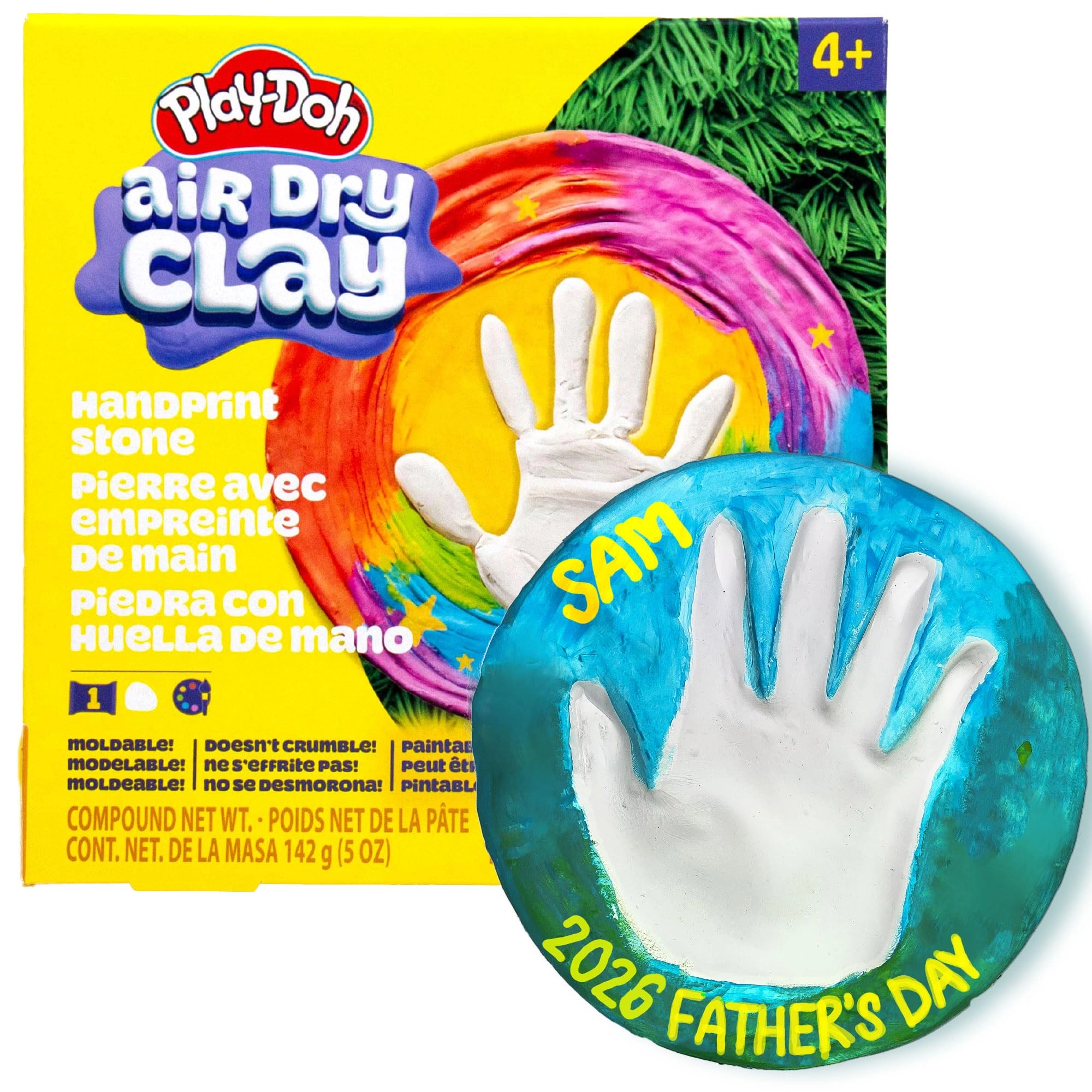 Horizon Group USA Air Dry Handprint Stone - 1 piece(s)