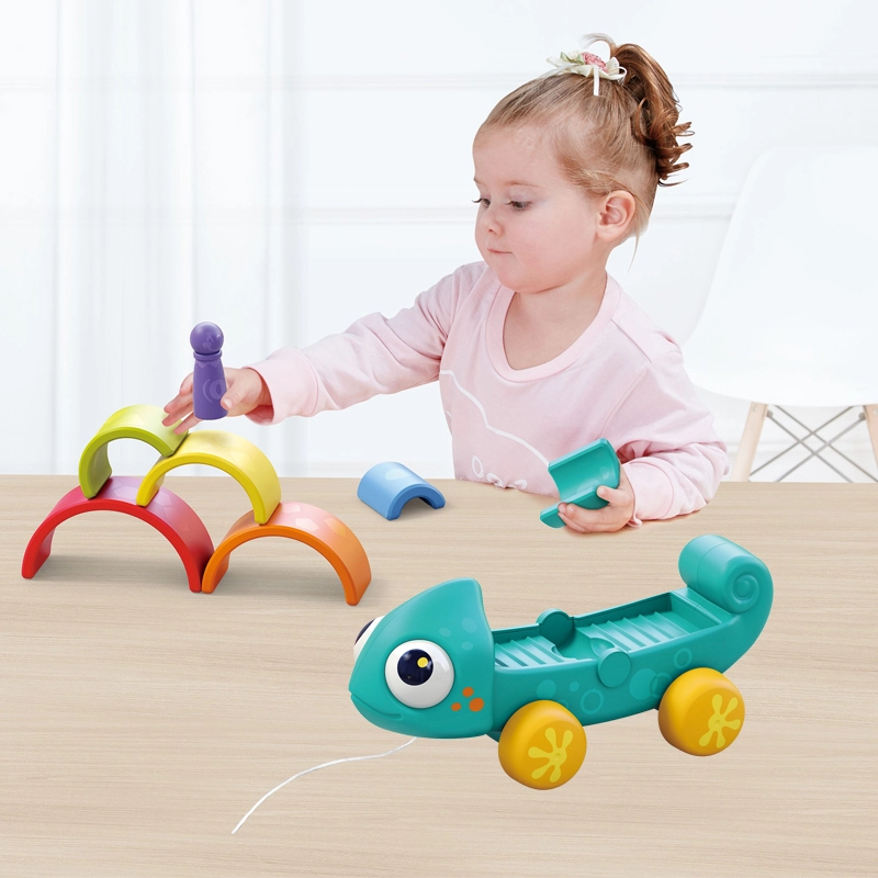 Rainbow Chameleon - Suitable for 18 months to 5 years