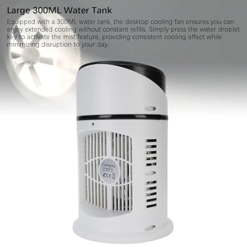 Mini Portable Air Cooler Humidifier 4 in 1 - 300ML