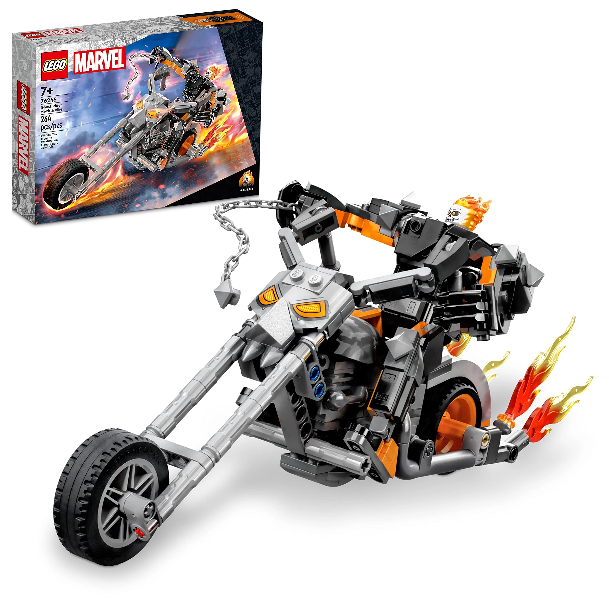 Marvel Ghost Rider Mech & Bike