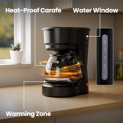 5 Cup - 0.75L Manual Anti-Drip