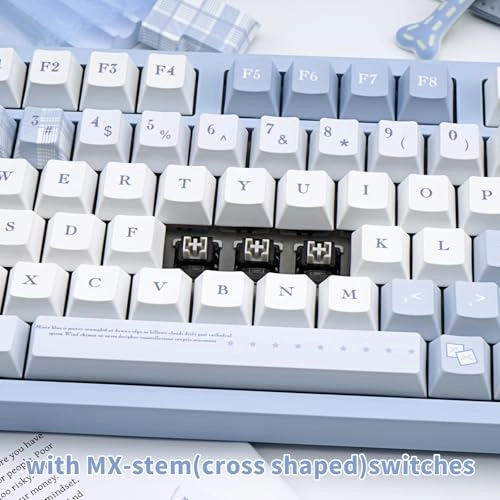 145 Keys PBT Keycaps - ANSI & ISO only keycaps