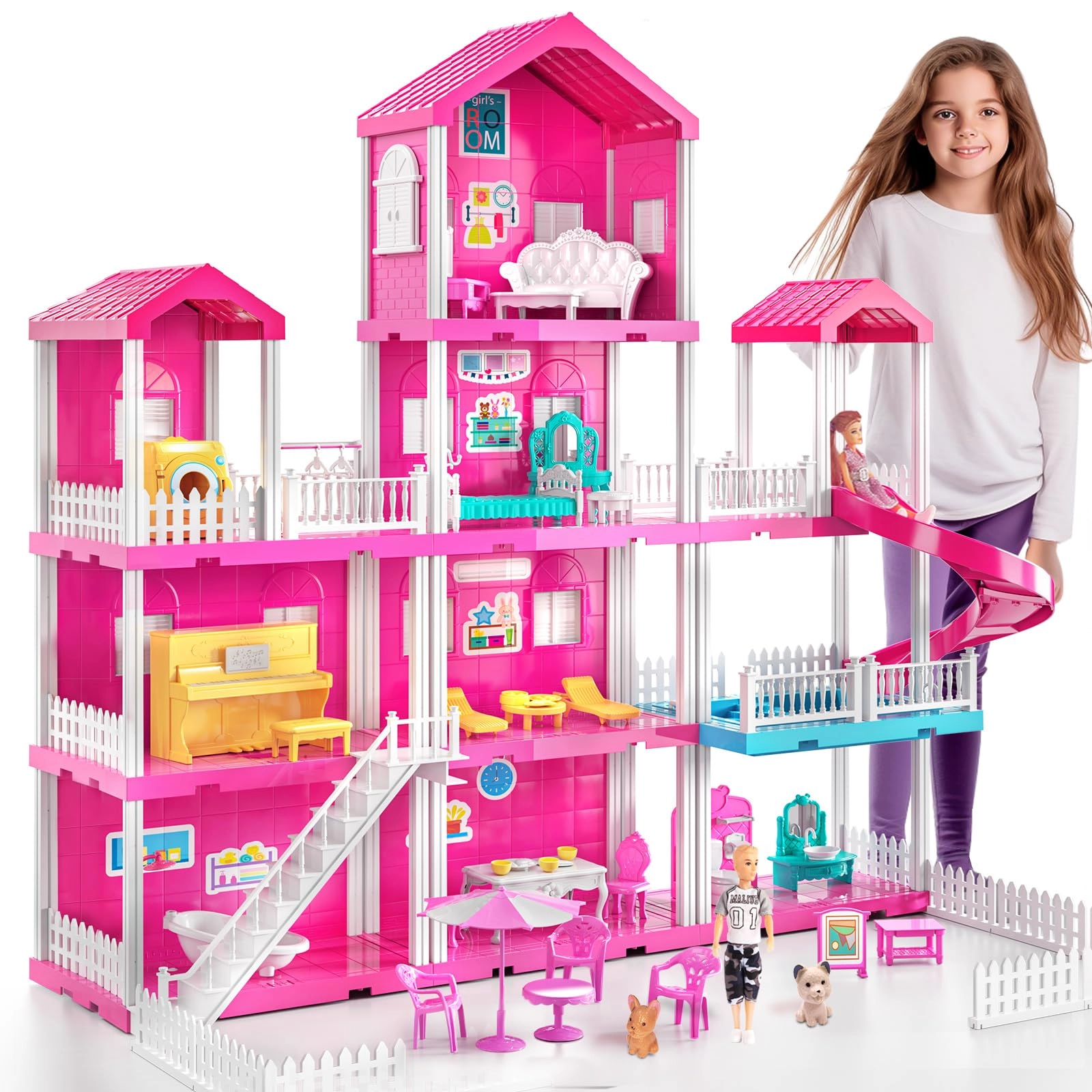 JUKUDAHU Villa Playset