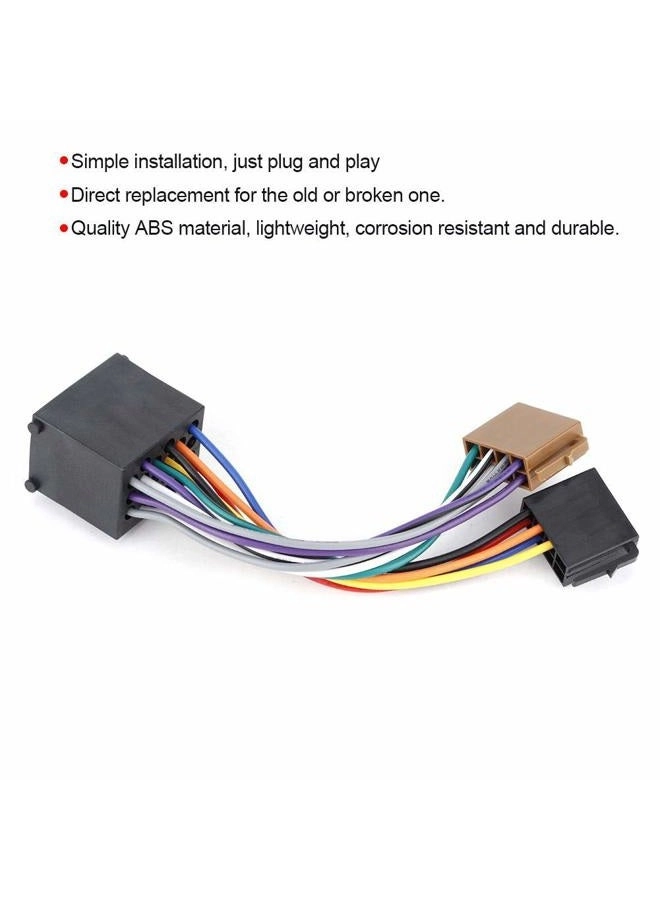 Radio Adapter Harness - ISO Plug Fits for E36 E46 E39