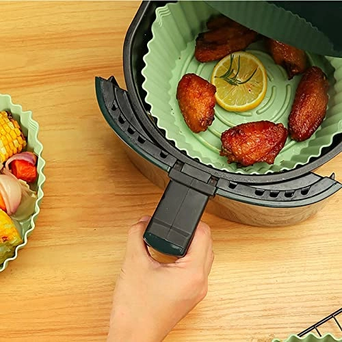 Air Fryer Silicone Pot - food-grade silicone 2 PCS