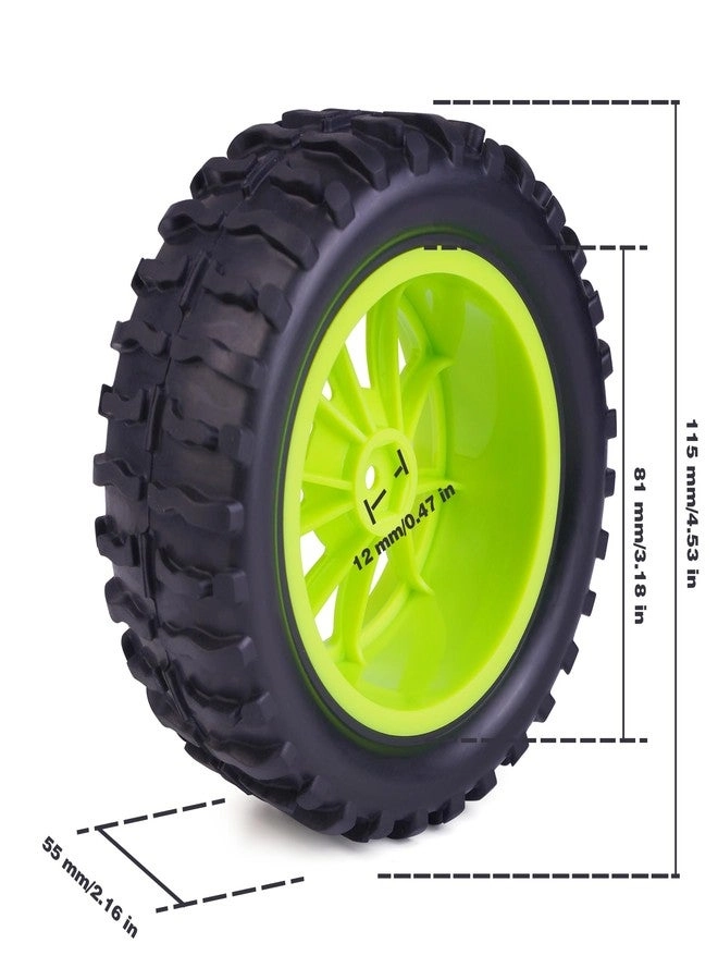 Tires - 1:10 + Sponge + Hubs