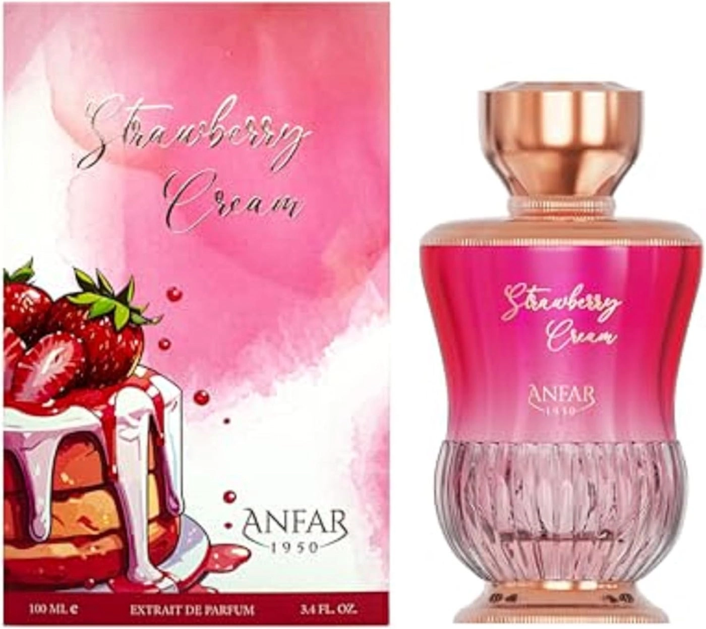 Anfar Strawberry Cream Eau de Parfum - 100ml