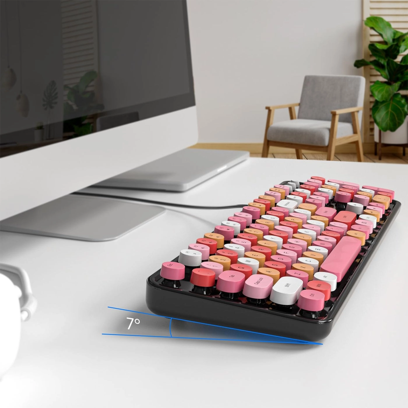 Large Print Backlit Keyboard - Wired