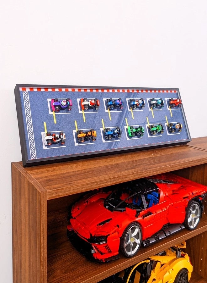 Display Wallboard for Lego Collectables - F1 Race Cars Lego