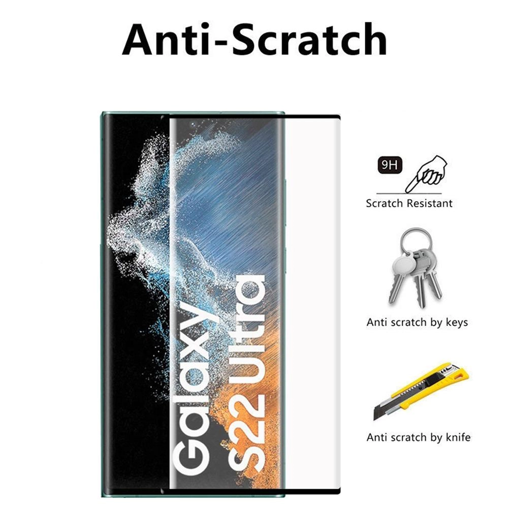 HD Tempered Glass Screen Protector for Samsung S22 Ultra