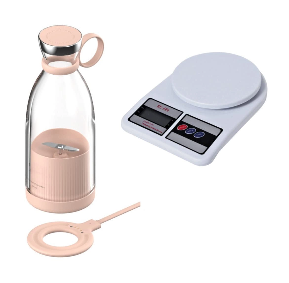 Portable Blender - USB Rechargeable Cordless Dishwasher Safe