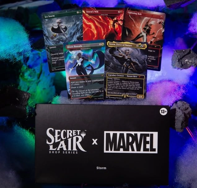 MTG Decks & More Secret Lair x Marvel's Storm - Non-Foil Edition