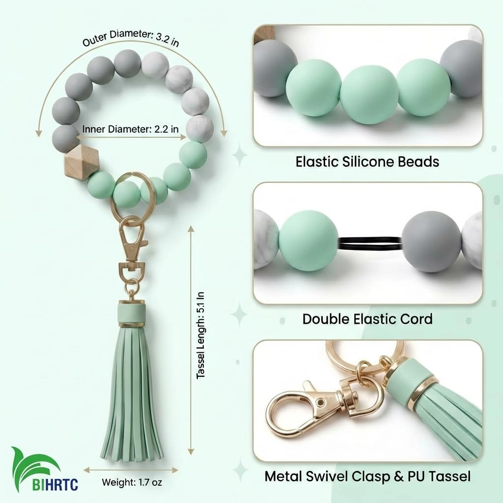 Key Ring Bracelet - Car