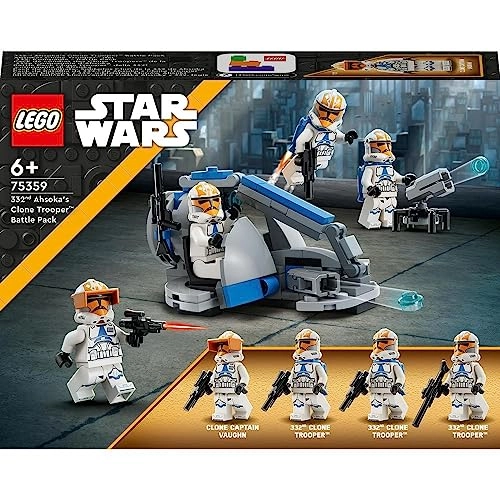Star Wars 332nd Ahsoka's Clone Trooper Battle Pack (75359)