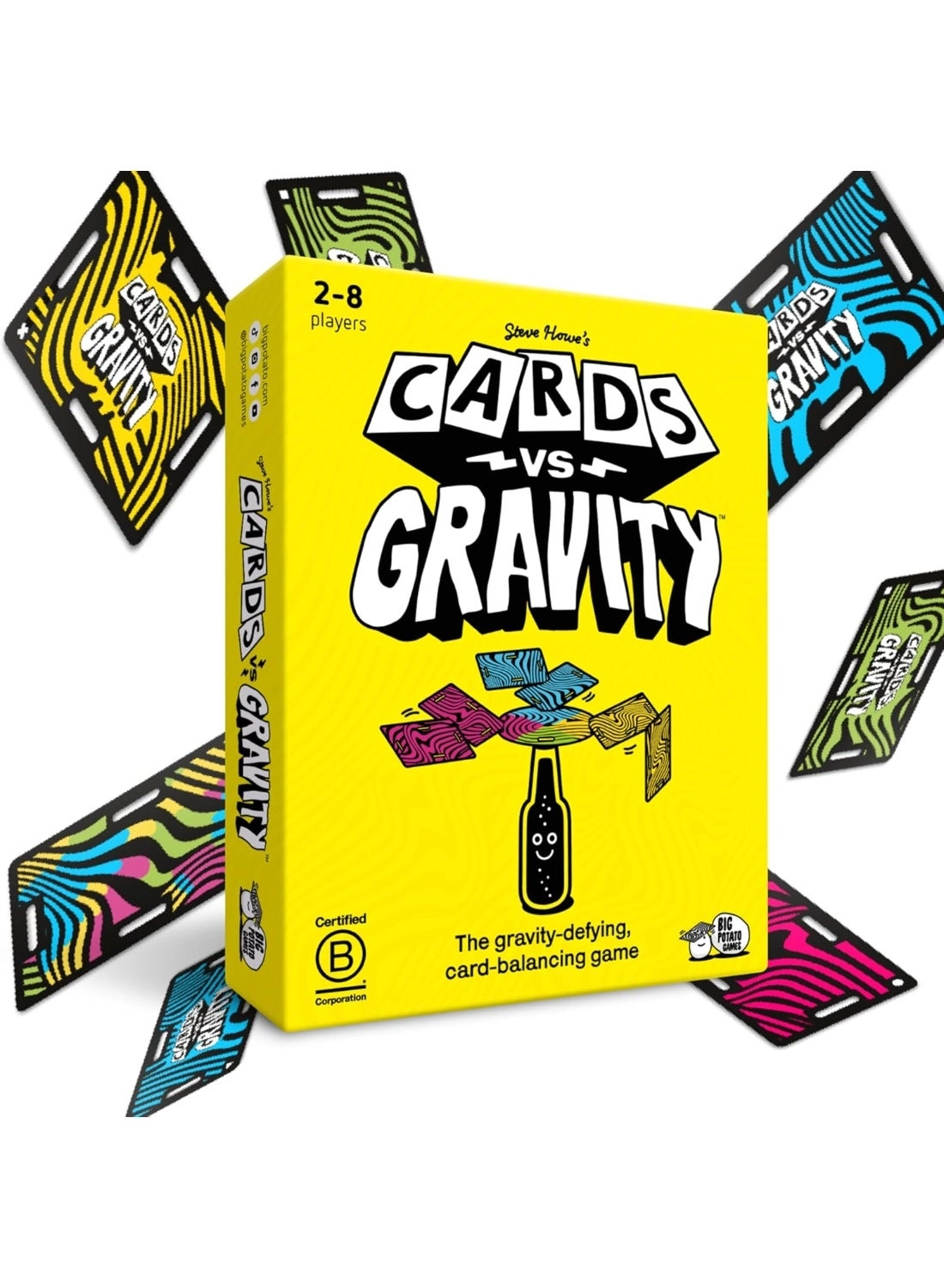 Cards vs Gravity: Ultimate Stacking & Balancing Travel Game - Card Game